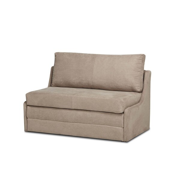 Albany Cocoa Convertible Loveseat Sleeper
