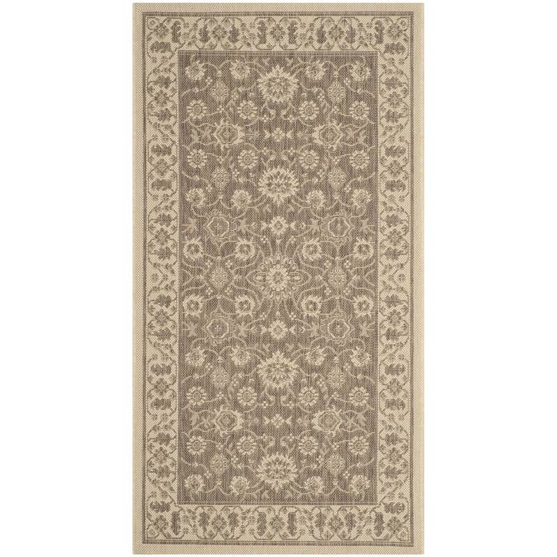 SAFAVIEH Courtyard Felicitas Indoor/ Outdoor Waterproof Patio Backyard Rug