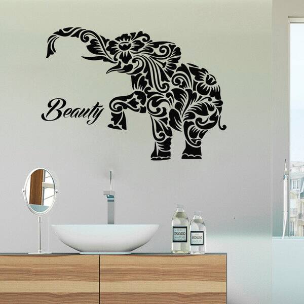 Shop Beauty Salon Wall Decals Elephant Vinyl Decals Home