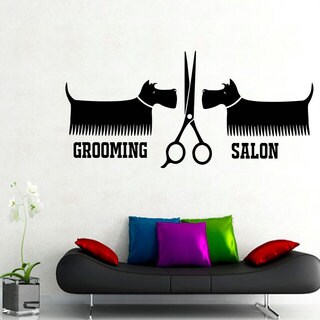 Grooming Salon Wall Art Decal Sticker - Bed Bath & Beyond - 11179525