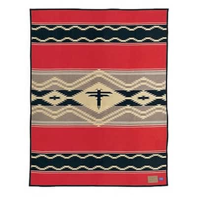 Pendleton Southwestern Water Indian Wool Blanket