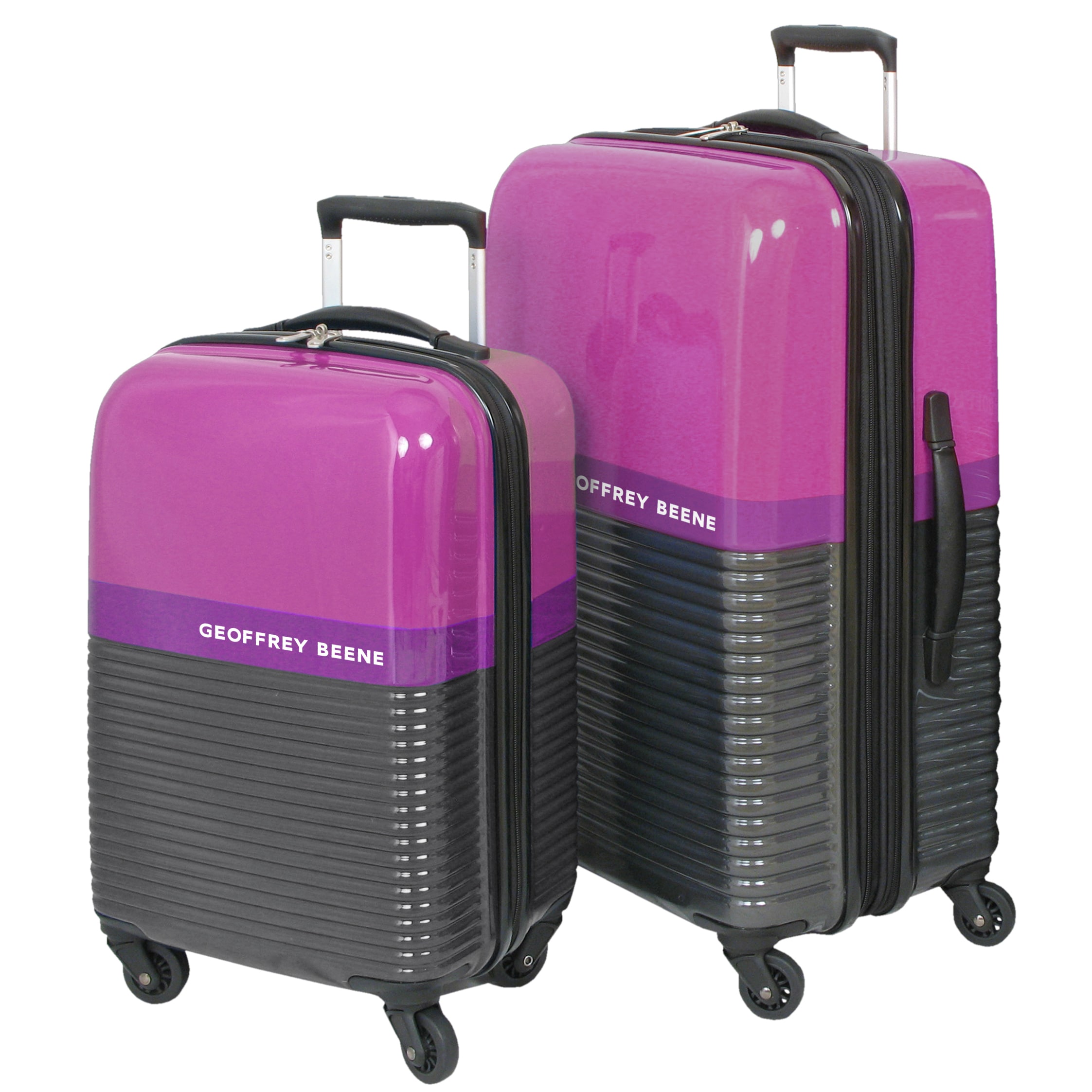 geoffrey beene hardside luggage set