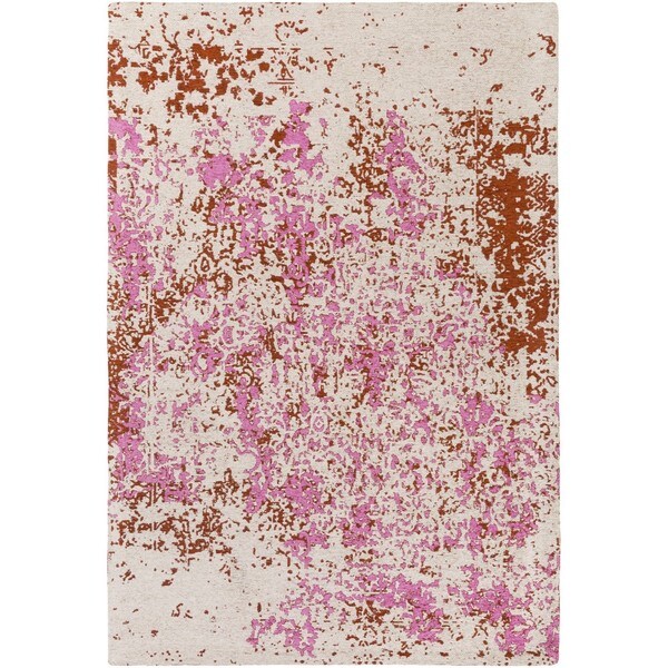 Silver Orchid Deveraux Flatweave Polyester Rug