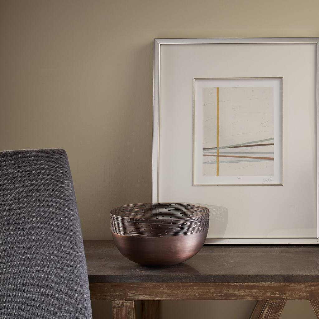 Croscill Cannon Metal Bowl