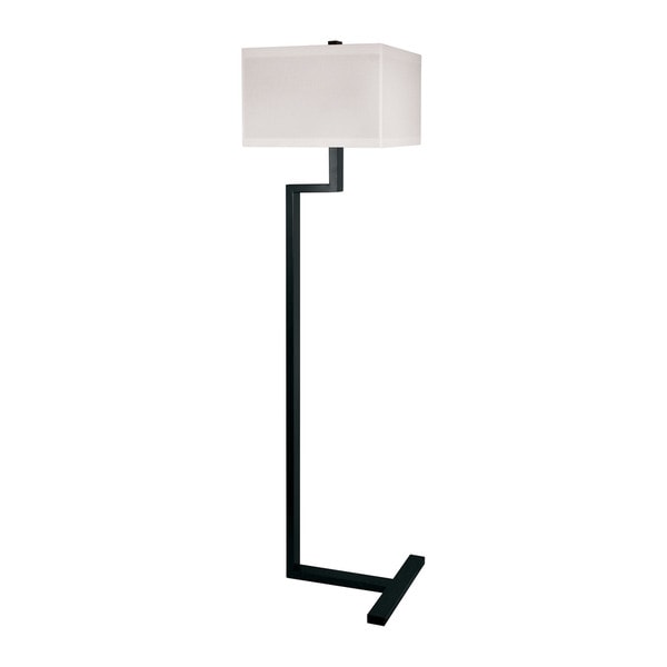Lamp Works Right Angle Metal Floor Lamp In Bronze