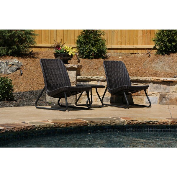 Garden Furniture 3 Piece keter rio 3-piece all-weather outdoor garden patio brown Garden Furniture 3 Piece keter rio 3-piece all-weather outdoor garden patio brown