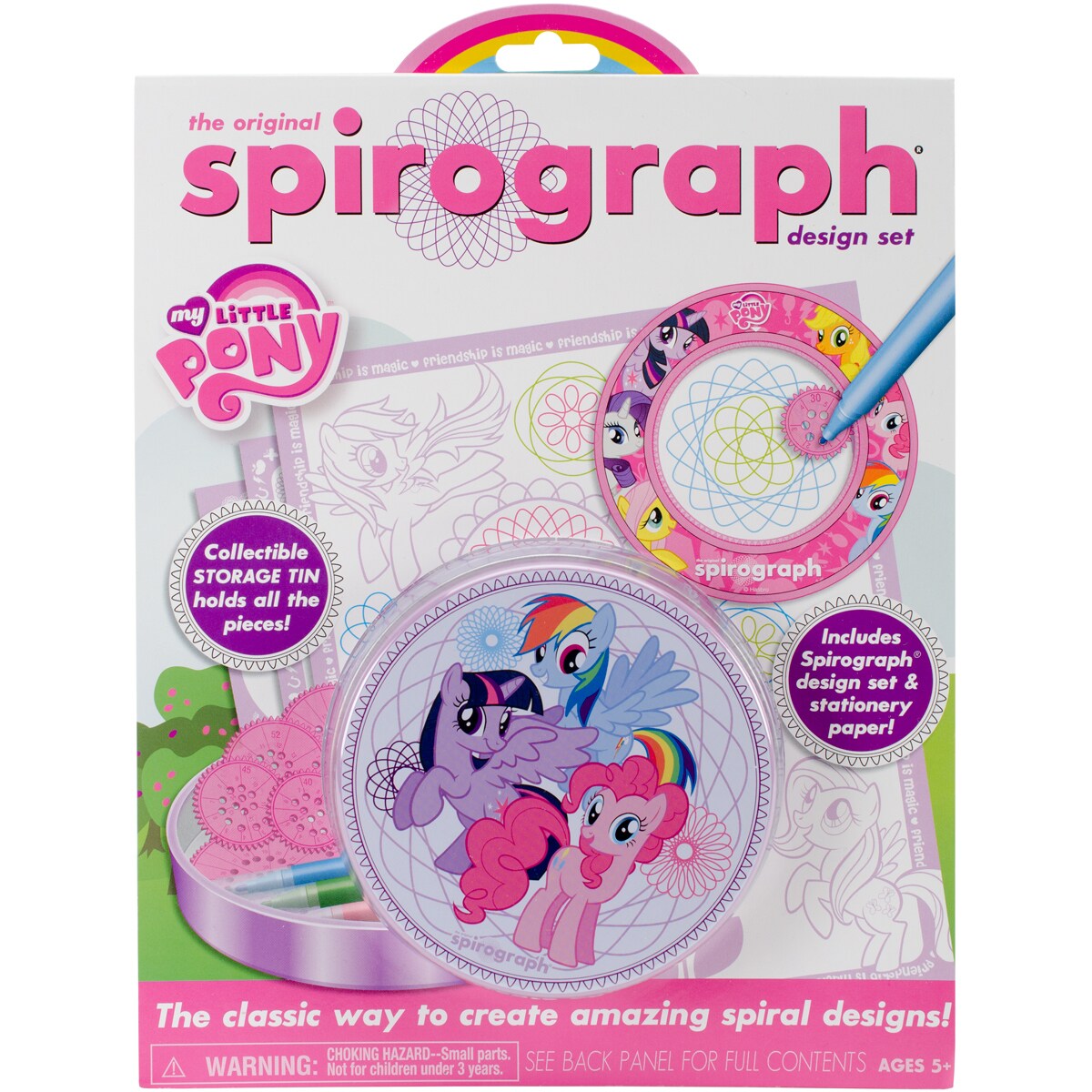 my little pony spirograph