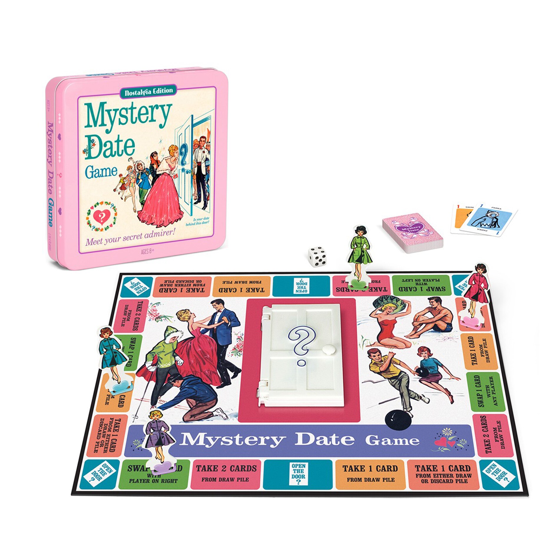 mystery-date-board-game-nostalgia-edition-game-tin-ebay