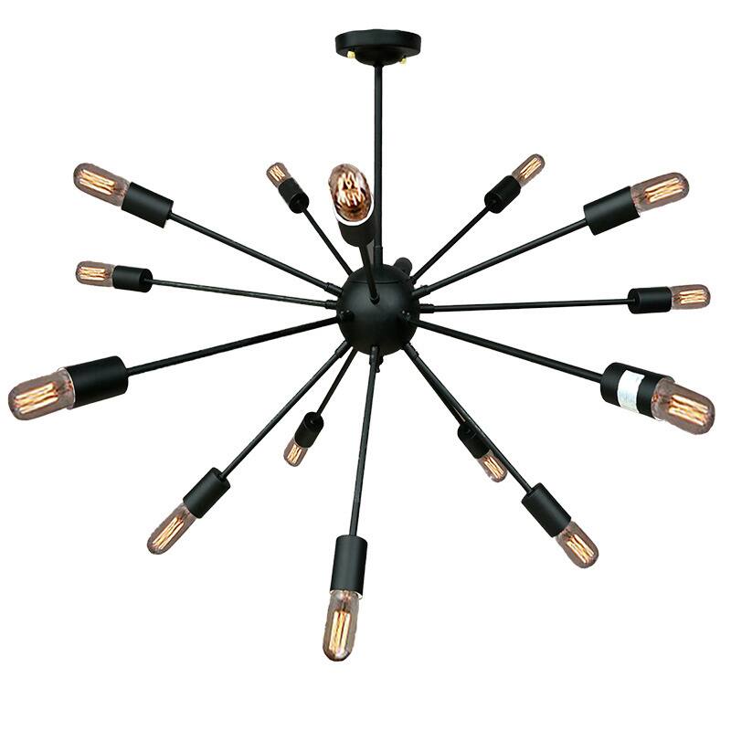 Noemi 15-light Antique 36-inch Metal Edison Chandelier