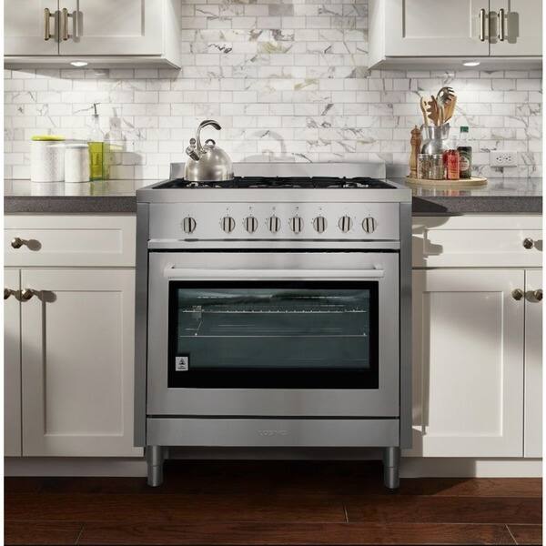 Shop Cosmo Cos 965agf 36 Inch Gas Range With 5 Italian Made