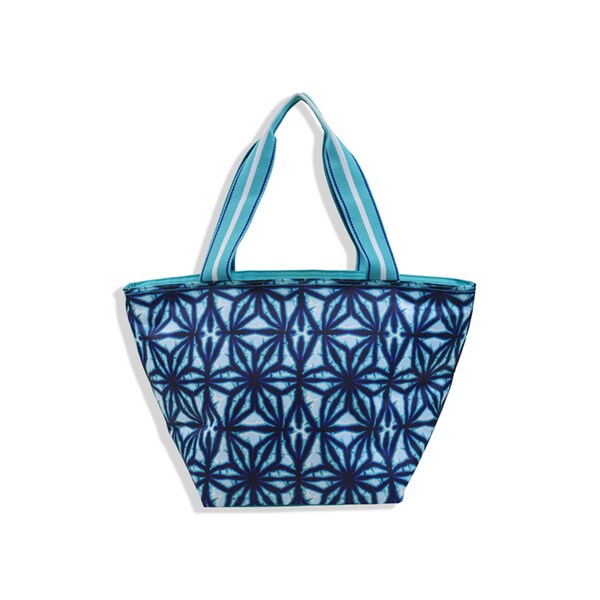 indigo lunch bag