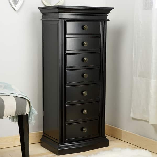 Hives & Honey Florence Jewelry Armoire - Black
