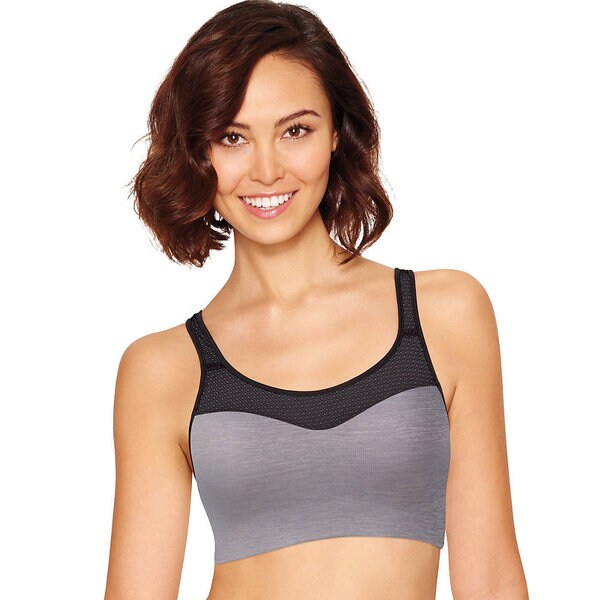 Hanes XTemp Strappy Pullover Wirefree Bra Overstock 11193411