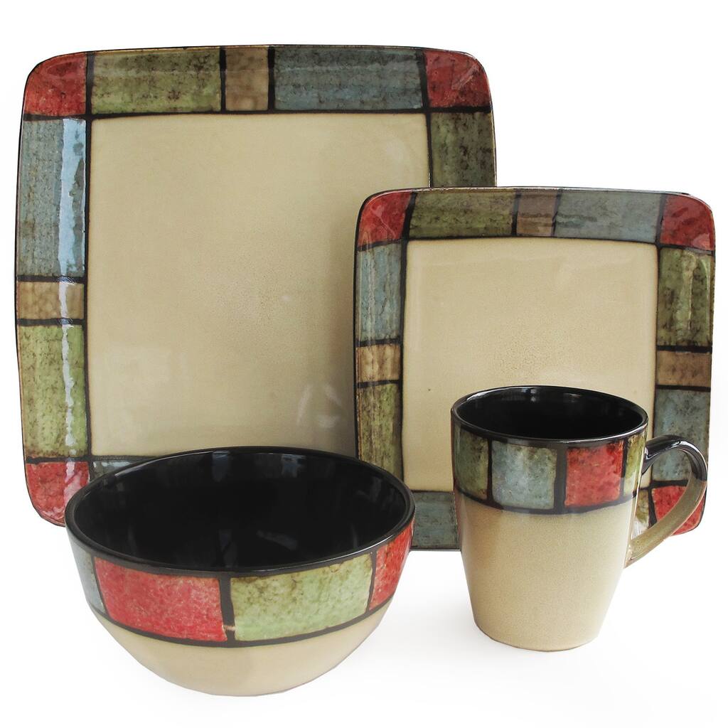 American Atelier Seacombe Grove 16-piece Dinnerware Set