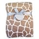 preview thumbnail 2 of 1, Nurture Giraffe Nursery Plush Blanket and Changing Pad Cover Set