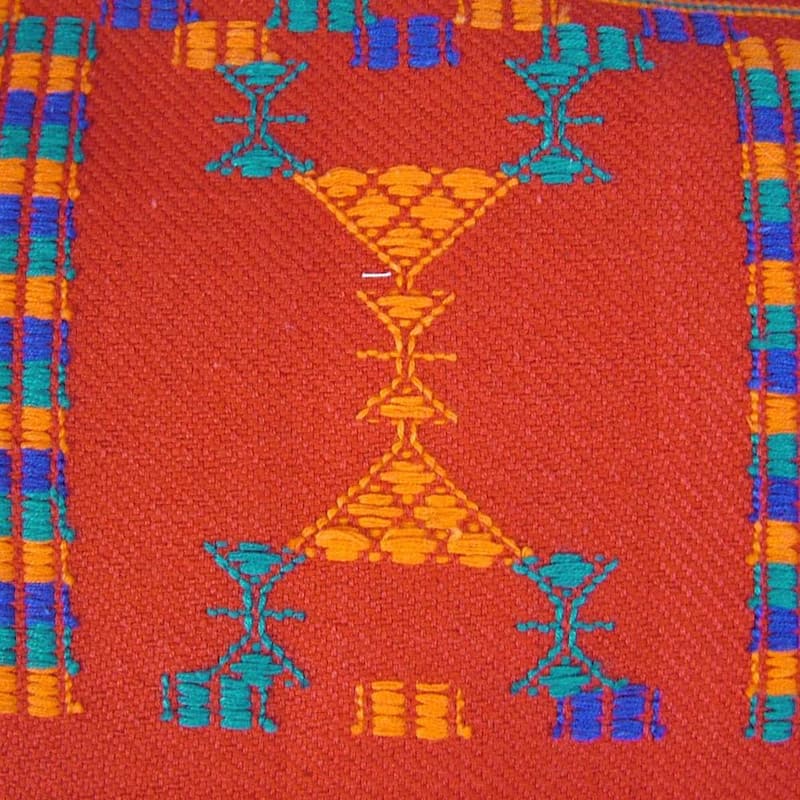 Handmade Set of 2 Cotton 'Sequences' Cushion Covers (India)