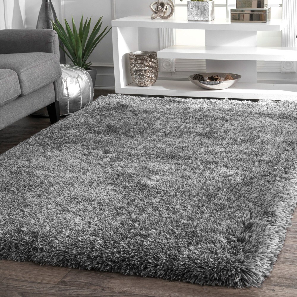 Shop Nuloom Handmade Soft And Plush Solid Shag Rug On Sale Overstock 11197333