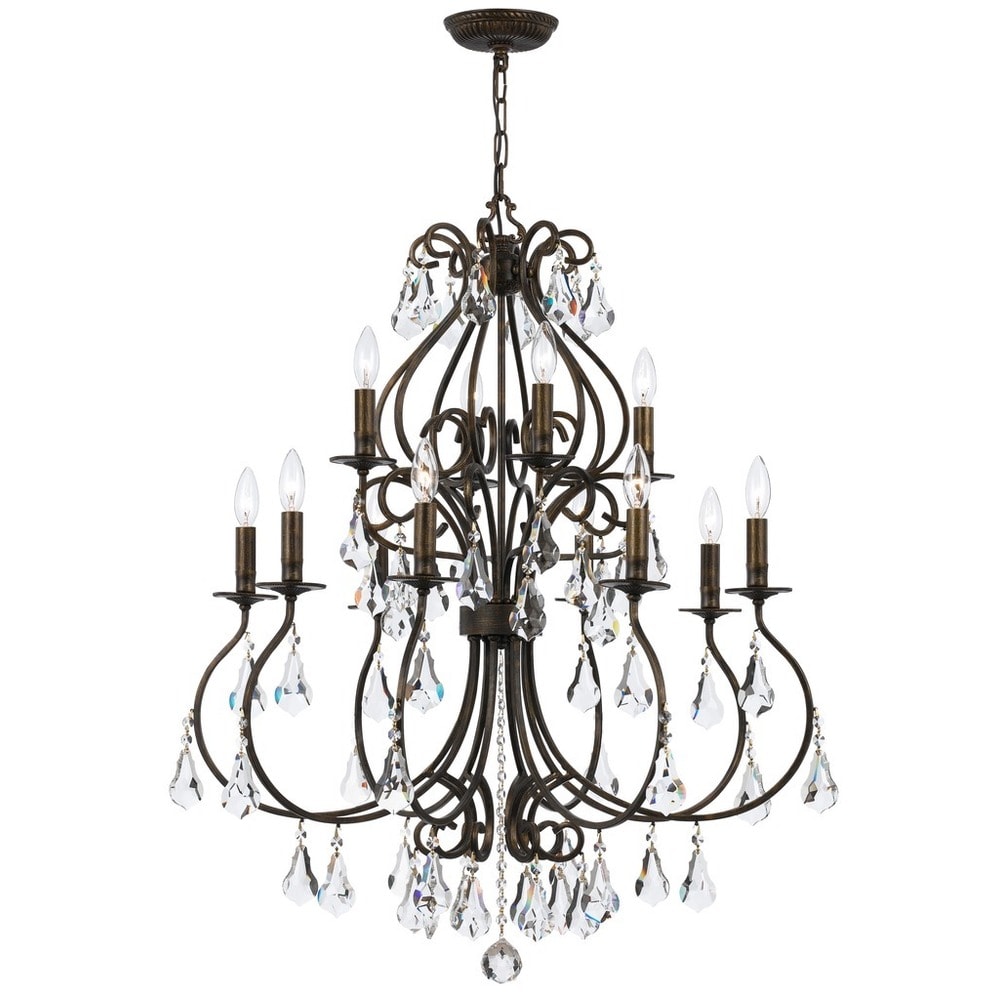 Chandeliers 3 Light Fixtures With Matte Black Finish Steel Material Candelabra 12 Chandeliers 3 Light Fixtures With Matte Black Finish Steel Material Candelabra 12