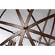 preview thumbnail 4 of 5, Jossie 8-light Crystal 30-inch Bronze-finish Chandelier