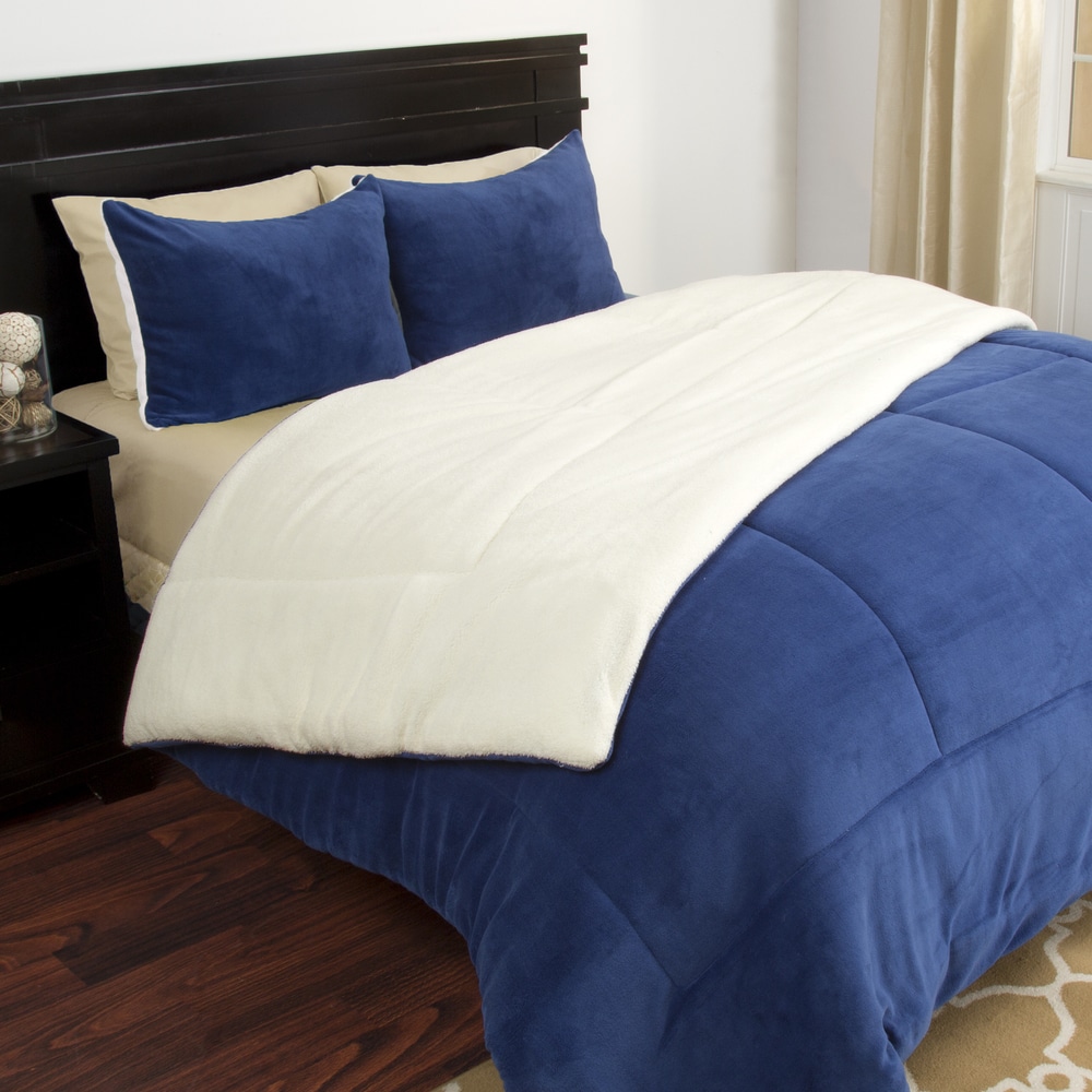 King size fleece comforter sale