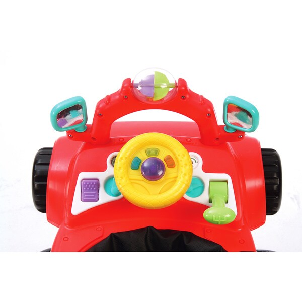 baby walker with steering wheel