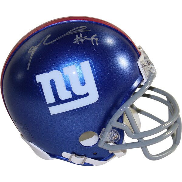 Nikita Whitlock Signed New York Giants Mini Helmet