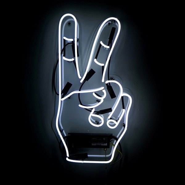 Shop Oliver Gal 'Peace' Neon Sign - On Sale - Free ...