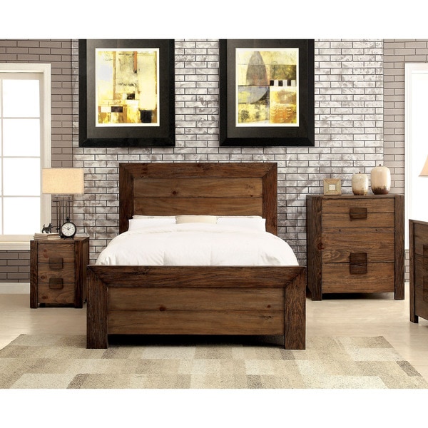 Furniture of America Zoby Transitional 3-piece Bedroom Set