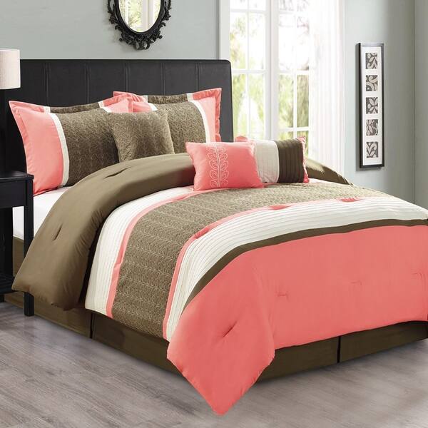 Shop Fashion Street Seventeen 7 Piece Comforter Set Free
