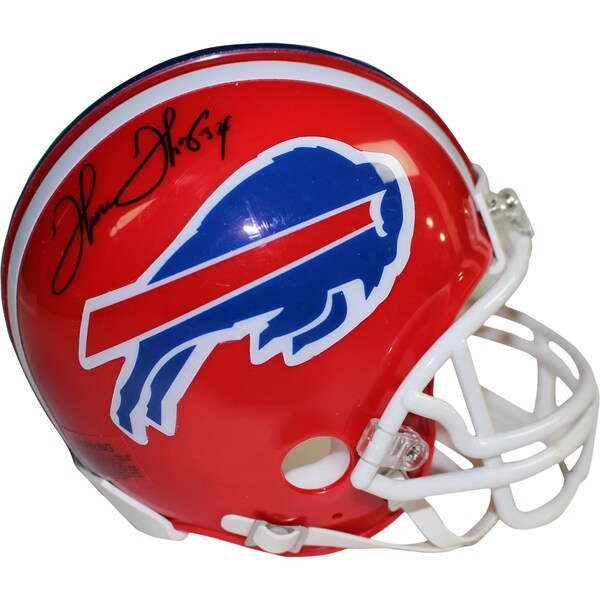 Thurman Thomas Signed Buffalo Bills Red Mini Helmet