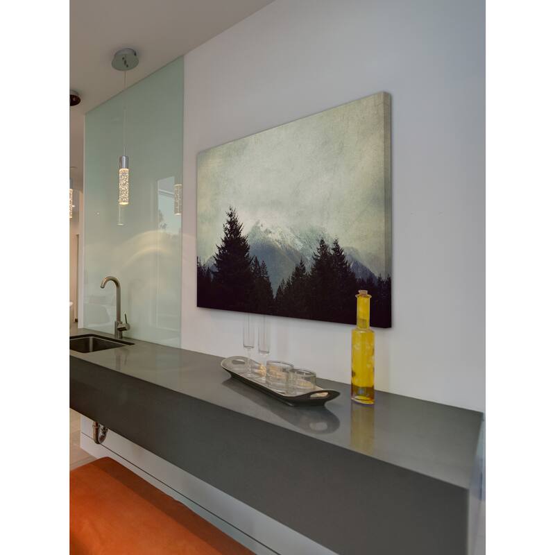 Marmont Hill - 'Brave the Storm' by Robert Dickinson Painting Print on Canvas - Multi-Color