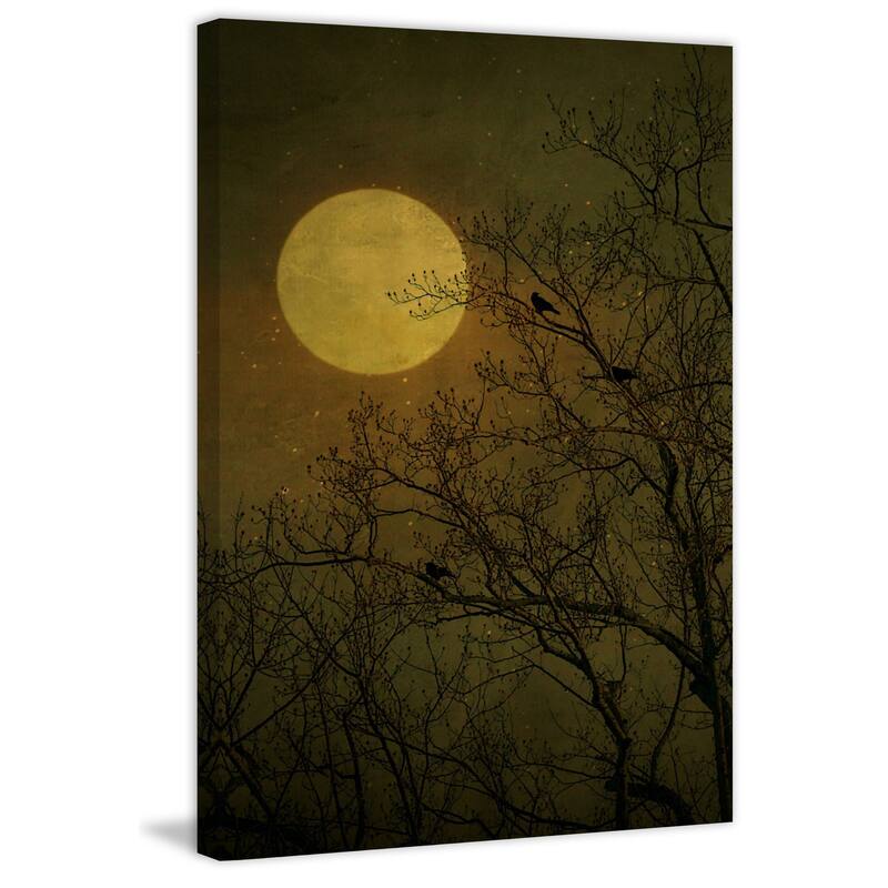 Marmont Hill - 'Dark Side' by Robert Dickinson Painting Print on Canvas - Multi-Color