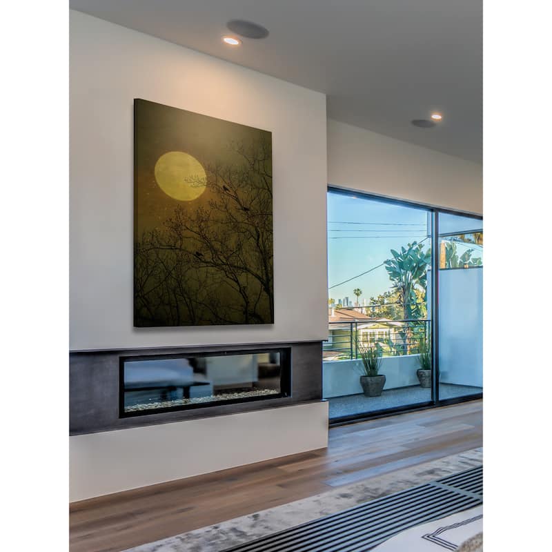 Marmont Hill - 'Dark Side' by Robert Dickinson Painting Print on Canvas - Multi-Color