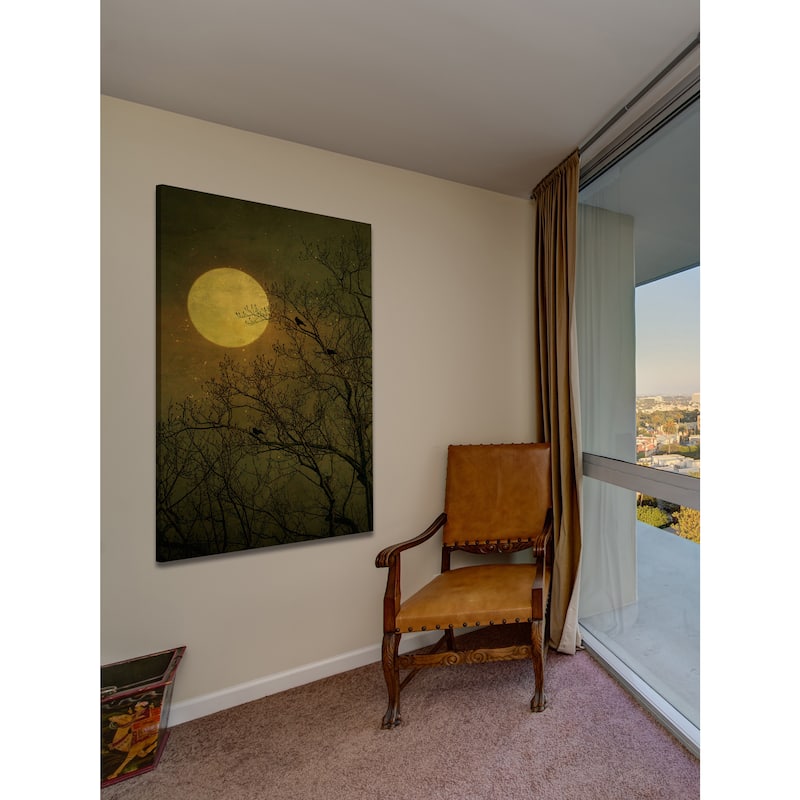 Marmont Hill - 'Dark Side' by Robert Dickinson Painting Print on Canvas - Multi-Color
