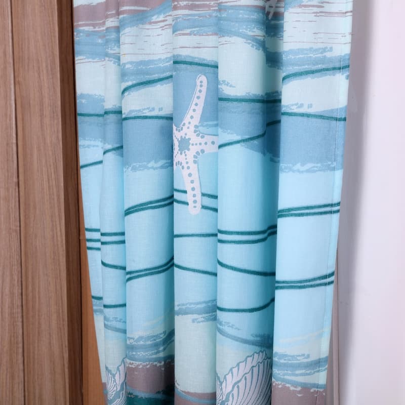 Greenland Home Fashions Maui Coastal Curtian Panels (Set of 2)