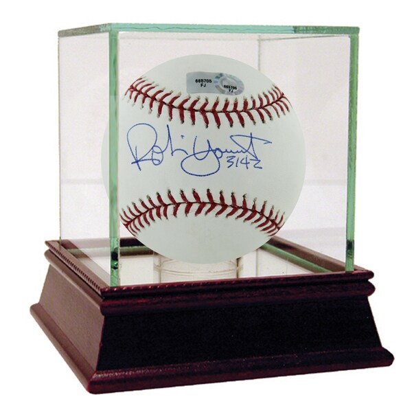 Robin Yount MLB Baseball w/ 3142 Insc. (MLB Auth)