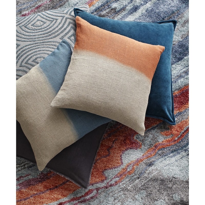Decorative McDaniels 22-inch Poly or Feather Down Filled Pillow