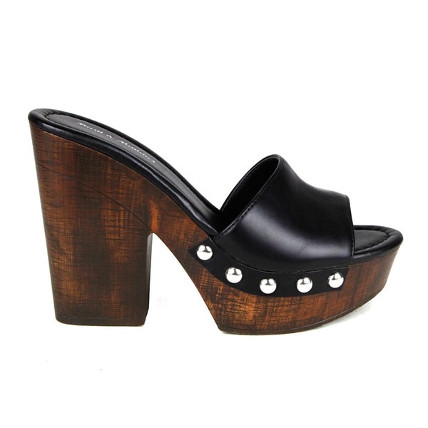 womens wooden clog sandals