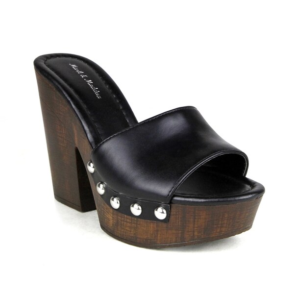 womens wooden clog sandals