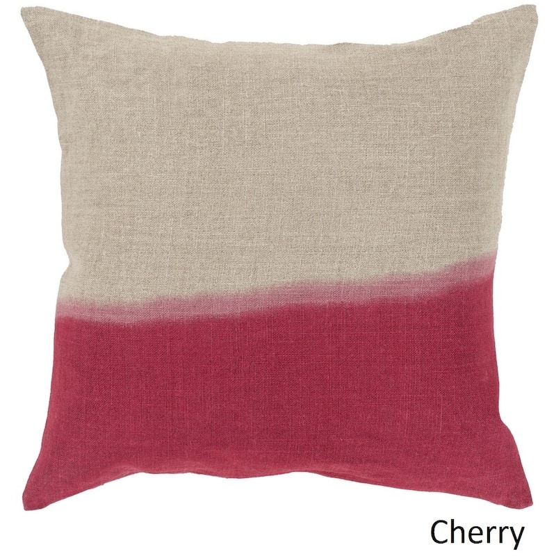 Decorative McDaniels 18-inch Poly or Feather Down Filled Pillow