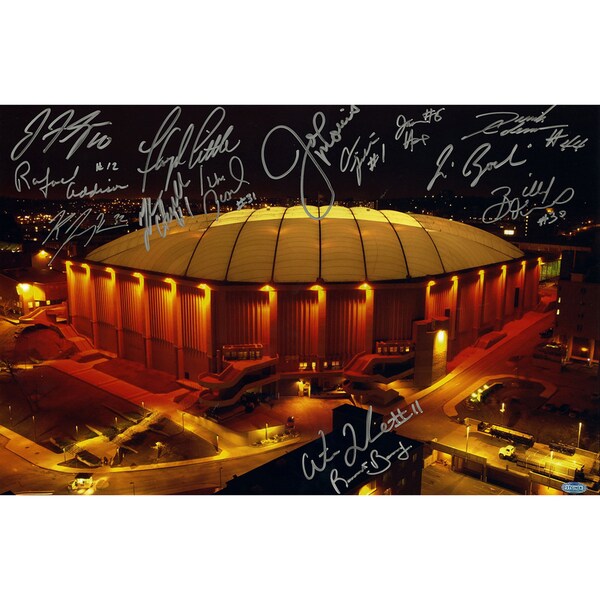 Syracuse Carrier Dome Multi Signed Horizontal 16x20 Photo (14 Sigs)