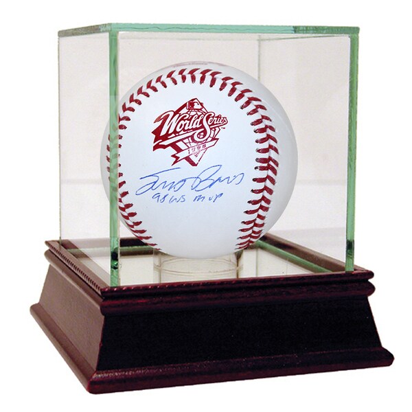 Scott Brosius Signed 1998 WS Baseball w/ Insc. “98 WS MVP” (MLB Auth)