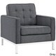preview thumbnail 4 of 19, Loft Fabric Armchair
