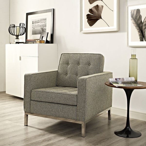slide 2 of 21, Loft Fabric Armchair