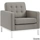 preview thumbnail 6 of 19, Loft Fabric Armchair
