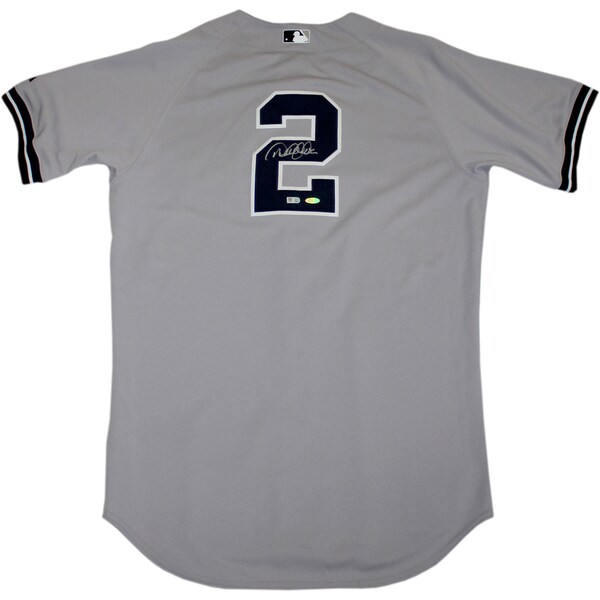 Derek Jeter Authentic Yankees Road Jersey (Signed on Back) (MLB Auth)