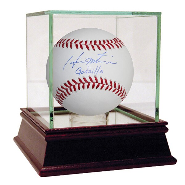 Hideki Matsui MLB Baseball w/ "Godzilla" insc (MLB Auth)