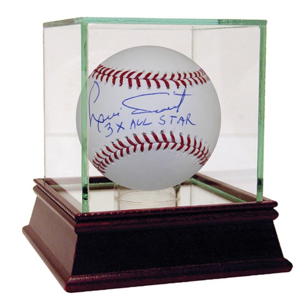 Luis Tiant Autographed Baseball w/ "3x All-Star" Inscription