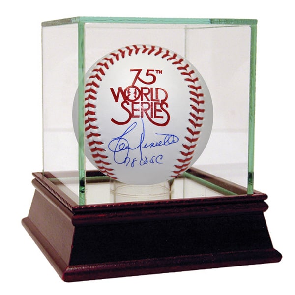 Lou Piniella Signed 1978 World Series Baseball w/ 78 W.S Champs insc.