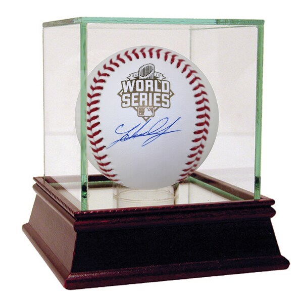 Johnny Cueto Signed 2015 World Series Baseball